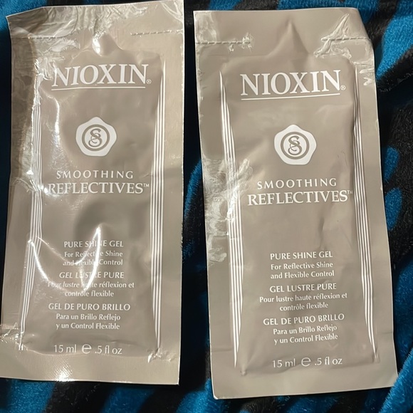 Lot #1 Nioxin Pure Shine Gel Smoothing Reflectives Packets Damaged (Sealed) - Picture 3 of 4